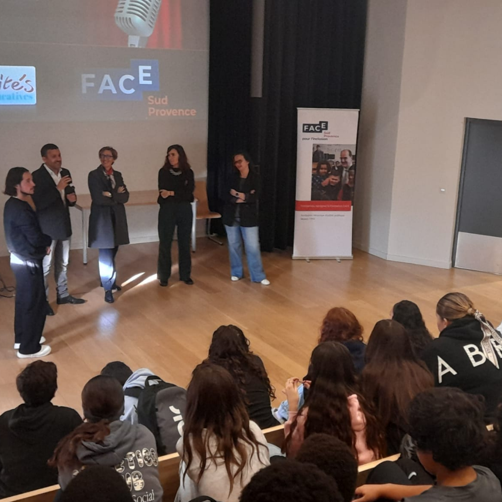 Stand Up des métiers – orientation collégiens 4ème Bouches-du-Rhône format stand-up FACE Sud Provence